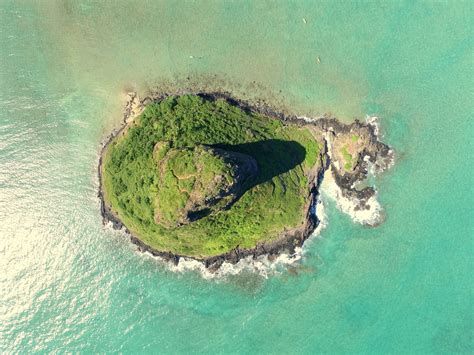 Chinaman's Hat, Honolulu, HI - Drone Photography