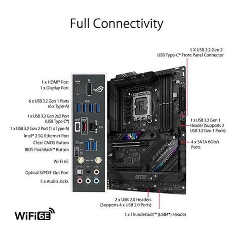 Buy ASUS ROG Strix B760-F Gaming Wifi DDR5 Intel Motherboard ...