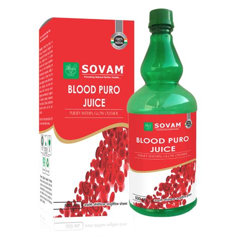 Blood Puro Juice 500ml Natural Ayurvedic Tonic | Sovam Ayurveda – SOVAM ...