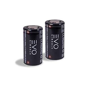 EVO Gimbals IMR 26500 Li-Ion Rechargeable Batteries for EVO Rage Gen2 ...