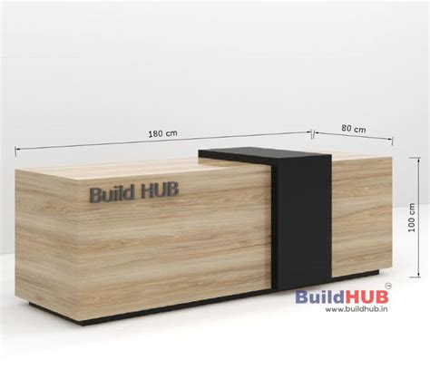 BH Engineered Minimalist Reception Desk - BuildHUB