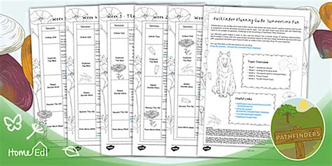 Pathfinders Planning Pack: Summertime Fun
