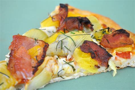 Freeing My Martha: Bacon and Artichoke Heart Pizza with Pineapple
