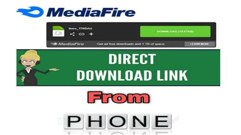 How to generate Direct Media Fire download link from your phone for ...