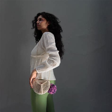 The Miniature Crochet Sling Bag – Itihasikala