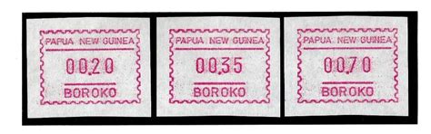 ATM Labels – Papua New Guinea 1990. – Stamp Digest