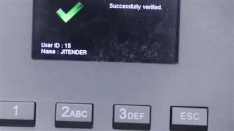 Biometric Fingerprint Attendance System Repairing - HID Biometric ...