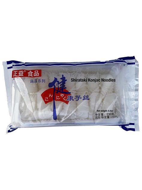 Shirataki Konjac Noodles - 8.4oz Pack for Hot Pot, Soups, Shabu Shabu & Stir Fry | Buy Now with ...