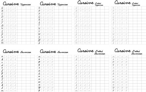 Cursive Alphabet 的图像结果