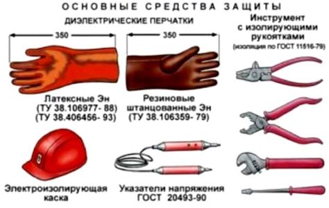 Основные средства защиты до 1000 вольт. Самое важное о средствах защиты ...