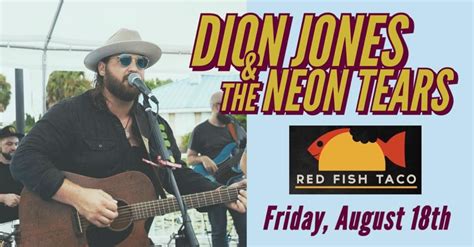 Dion Jones live at Red Fish Taco, Red Fish Taco, Santa Rosa Beach ...