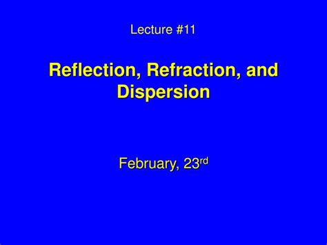 Image result for Reflection/Refraction Dispersion