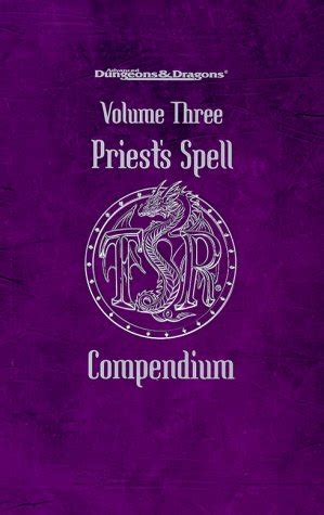 Buy Priest Spell Compendium III: v. 3 (Advanced Dungeons & Dragons S ...