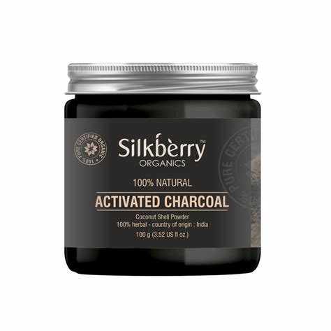 Buy Activated Charcoal Raw Organics Powder For Skin – SilkBerry ...