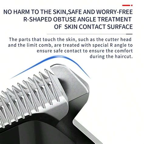 Kemei KEMEI Professional Rechargeable Hair Clippers Km-1512 Hair ...