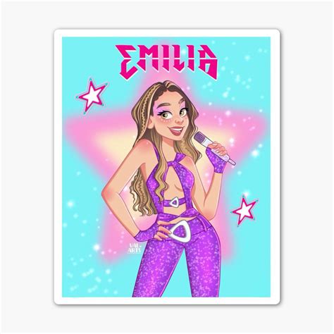 emilia mernes mp3 sticker | Pegatinas bonitas, Invitaciones con fotos, Imprimir sobres