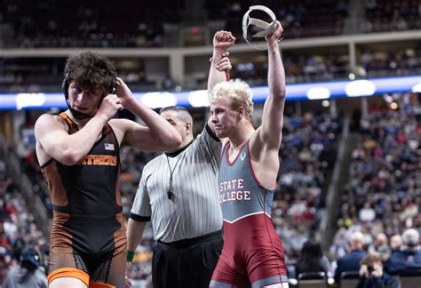 PIAA wrestling: State College’s Manville and Cunningham to wrestle for ...