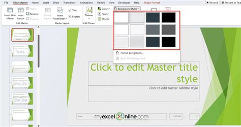 Image result for Using Slide Master PowerPoint