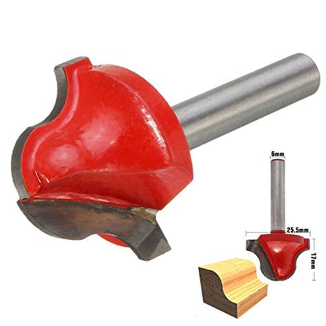 1 Piece 6mm x 25.5mm Woodworking Router Bit CNC Carbide End Mill Cutter ...