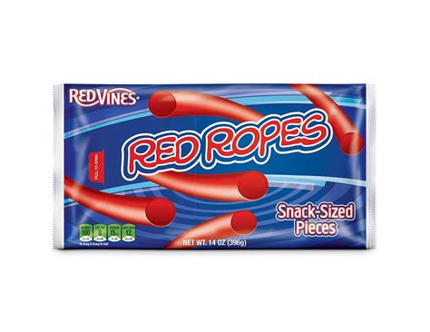 Amazon.com : Red Vines Red Ropes, Classic American Red Licorice Rope ...