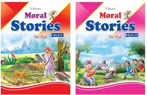 Story Books Set of 10 in English with 101 Moral Stories from Inikao ...