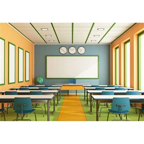 OFILA Kids Back to School Backdrop Polyester Fabric 6x4ft Classroom ...