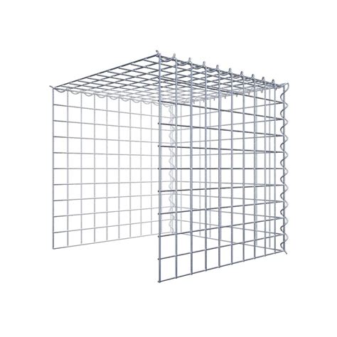 Gabione da montare in altezza e lunghezza 50 cm x 50 cm x 50 cm (L x H ...