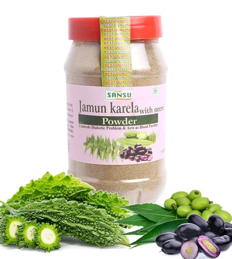 SANSU JAMUN KARELA NEEM POWDER (200 GRAM) – sansu health care