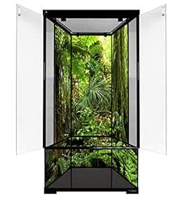 Carolina Custom Cages Terrarium, Bio Deep Hybrid 18Lx18Wx42H; Easy ...