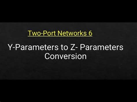 Image result for ZYTH-Parameters Conversion Table