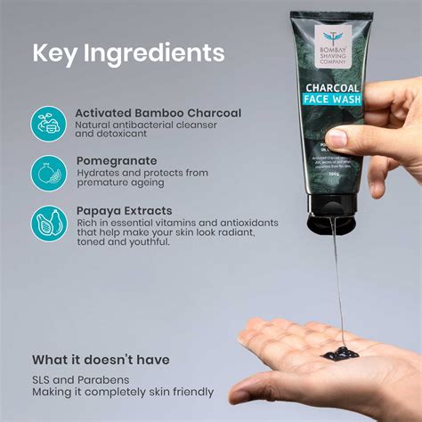Shop now! Charcoal Face Wash & Scrub Combo – Bombae