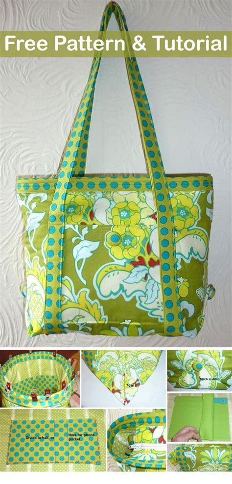 Image result for Free Easy Tote Bag Pattern Tutorial