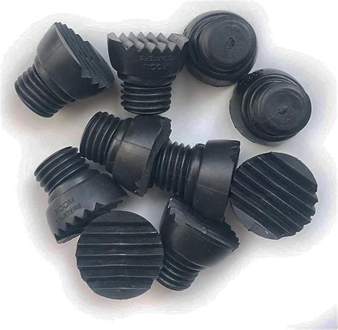 ROOM STARTERS Gray Rubber Replacement Tip for Kick Down Door Stop India ...