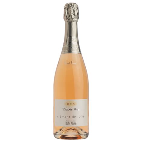 Bois Mozé 'Desiréé Anne' Crémant de Loire Rosé NV (750ml) – Alchemy of the Spirit