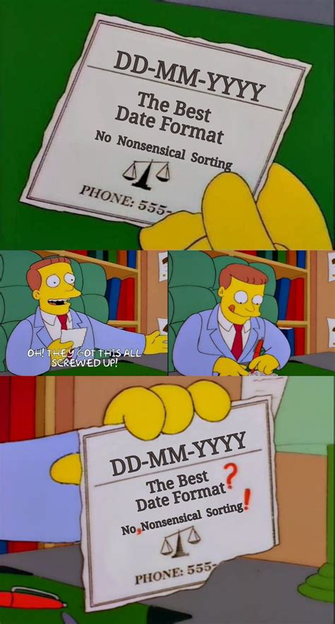 YYYY-MM-DD is the best date format because it's unambiguous and easily ...