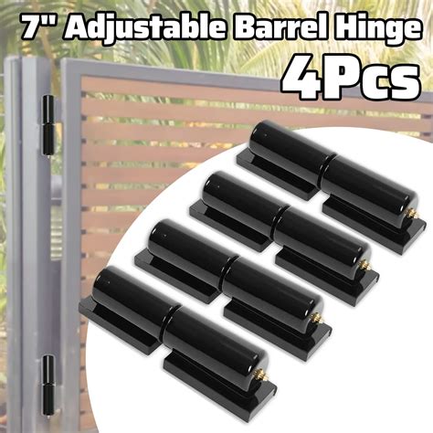 Buy HECASA 7 Adjustable Barrel Hinge for Metal Gates Doors Heavy Duty ...
