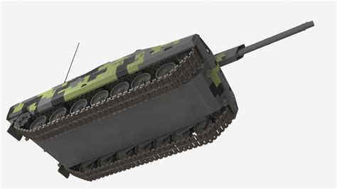3D model Rheinmetall Panther KF51 MBT Dusted | 3D Molier International