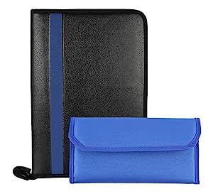 Combo of Professional Portfolio File Folder with 20 Leafs & Mini Cheque ...