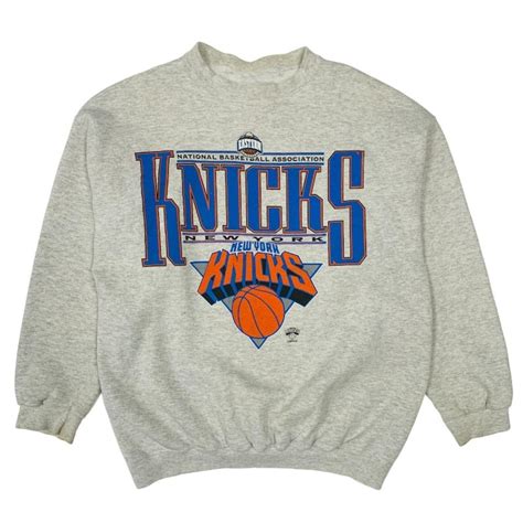 Vintage NBA New York Basketball Sweatshirt, Knicks... - Depop