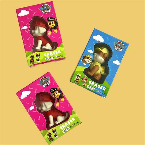 Paw Patrol Eraser Set in Box Packing – The Whizz Kids