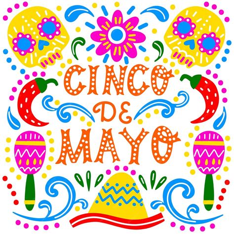 Free Vector | Drawing of cinco de mayo design