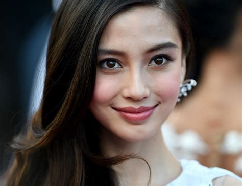 Chinese actress Angelababy has face examined by medical experts during ...