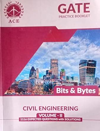 Amazon.in: Buy GATE Practice Booklet Bits & Bytes Civil Engineering Vol ...