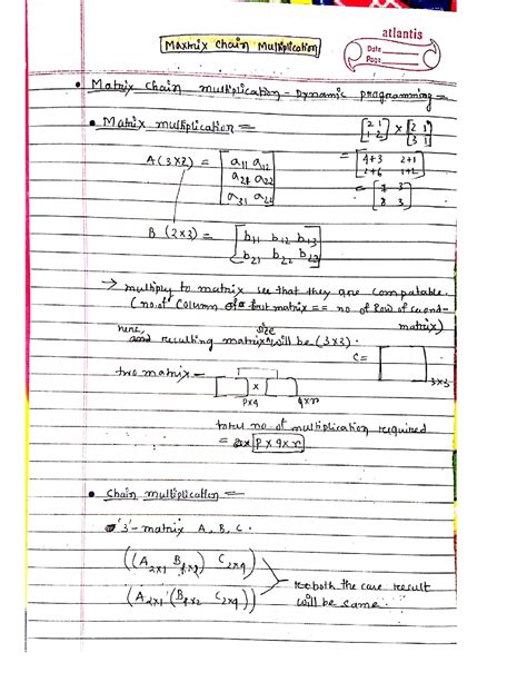 Image result for Dynamic Programming Matrix