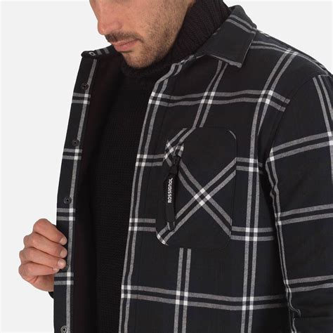 Men’s Flannel Shirt | Black | Rossignol