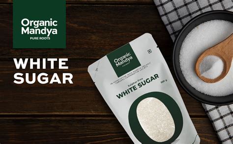 Organic Mandya White Sugar | 500gm | Certified Organic| Sulphurless ...
