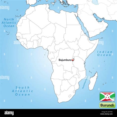 Map burundi in africa hi-res stock photography and images - Alamy