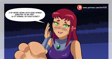 #足指 Starfire feet - Mrff25のイラスト - pixiv