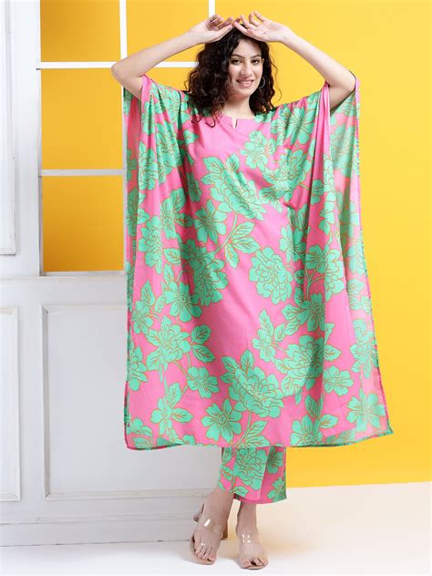 Fusion Finesse Kaftan Style Suit - Set of 2 – House of Kriti