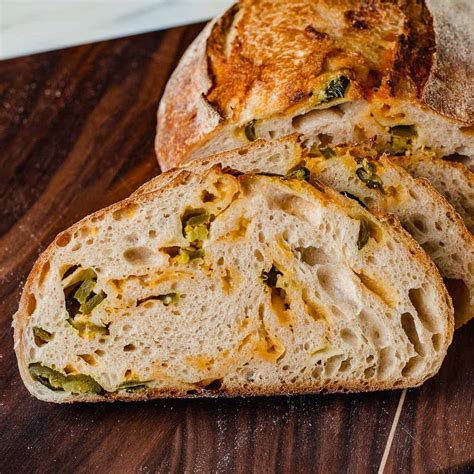 Jalapeño Cheddar Sourdough Bread Recipe - Little Spoon Farm